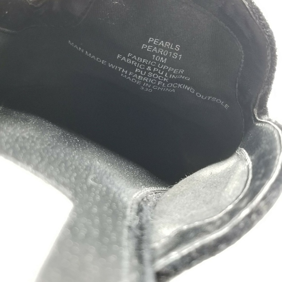 STEVE MADDEN Mules Slippers 10 M Black Velvet - Picture 7 of 8